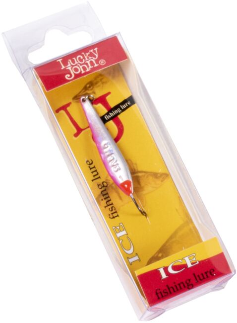 Блесна вертикал. зим. Lucky John MODEL S-1 c впаян. кр. 01.5г PG блистер