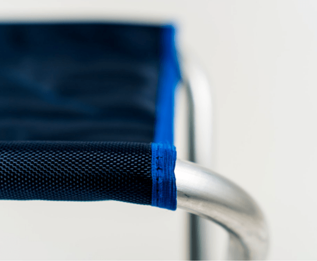 Табурет складной КЕДР Адмирал большой алюминий 46х35х45см труба 22х1.2мм ATА-03