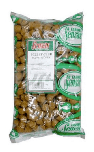 Пеллетс Sensas Club SCOPEX Jaune 4мм 1кг Пеллетс Sensas Club SCOPEX Jaune 4мм 1кг