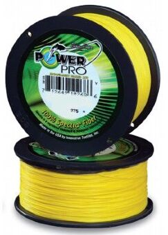 Плетёный шнур POWER PRO Hi-Vis Yellow 275м 0.43мм 48кг желтый Плетёный шнур POWER PRO Hi-Vis Yellow 275м 0.43мм 48кг желтый