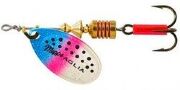 Блесна вращающаяся MEPPS Aglia Fluo Rainbo №5 13гр