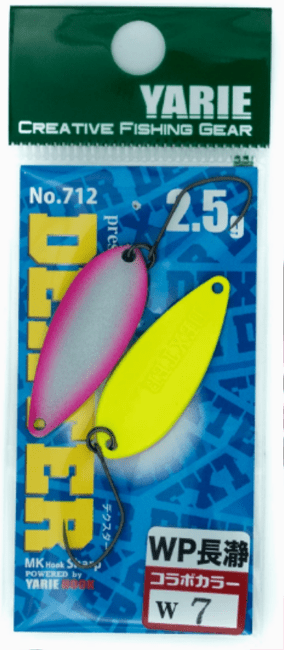 Блесна колеблющаяся YARIE 712 Dexter 30мм 2.5гр #W7