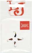 Мормышки свинцовые Lucky John MIX6 d 3-3,5мм 4шт