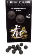 Бусина LONG CARP Rubber Bead 8мм тёмно-болотная 10шт/уп (LC-817) Бусина LONG CARP Rubber Bead 8мм тёмно-болотная 10шт/уп (LC-817)