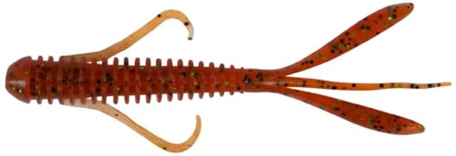 Силиконовая приманка KEITECH Hog Impact 3.5" EA#01 Orange Peper 8.5см 2.5гр 10шт/уп